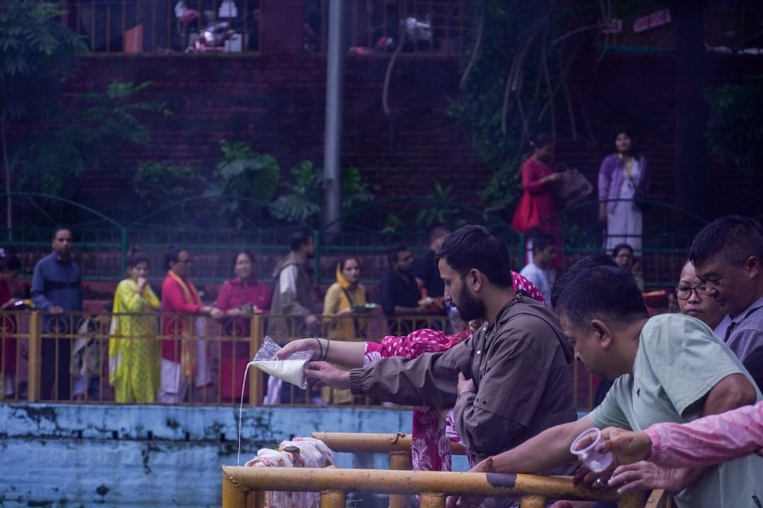 नागपोखरीमा यसरी मनाइयो नागपञ्चमी