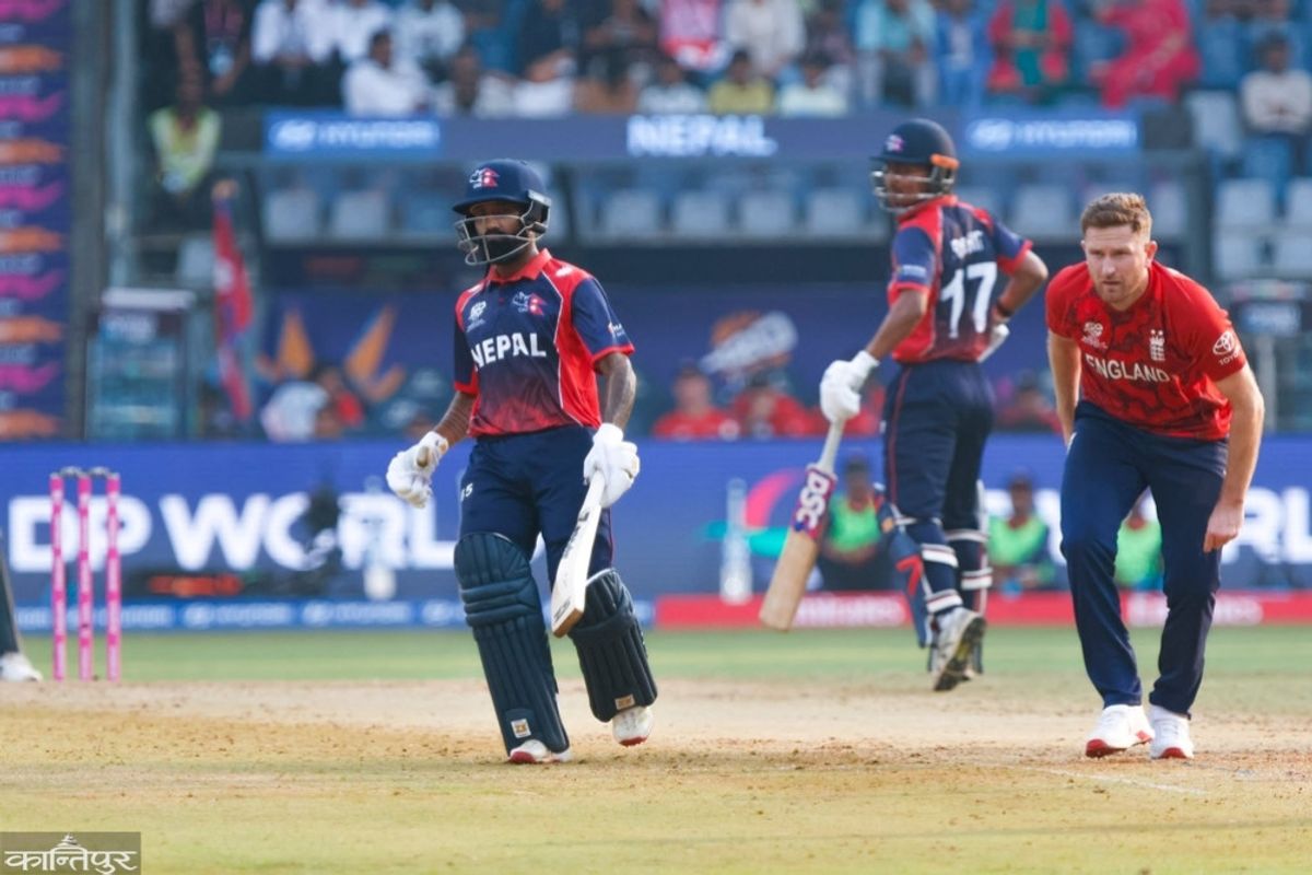 नेपाल इङ्ल्याण्डसँग पराजित, खेल नजिते पनि मन जित्यो