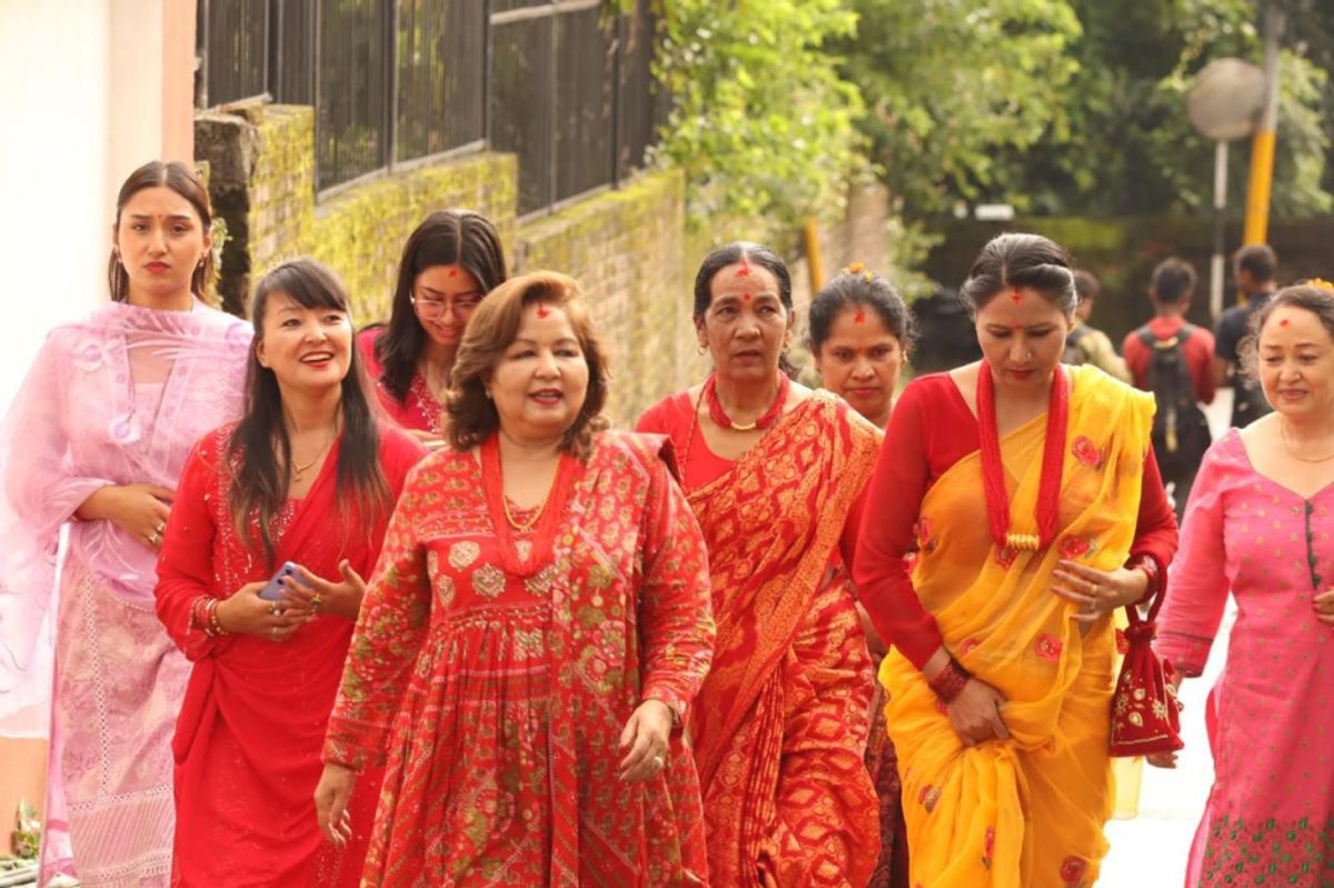 बुढानीलकण्ठमा आरजुको ‘गौरा अनुष्ठान’
