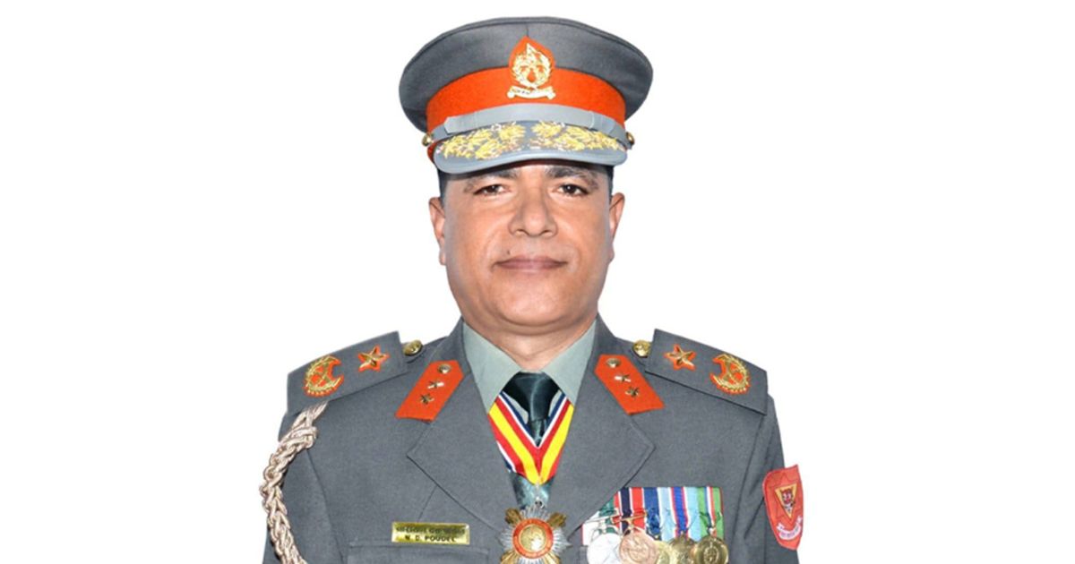 सशस्त्र प्रहरीको आईजीपीमा नारायणदत्त पौडेल नियुक्त