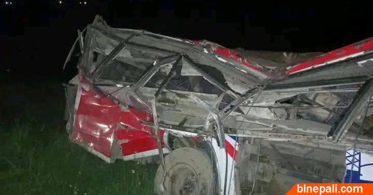 बैतडीमा जन्ती बस दुर्घटना, ८ जनाकाे मृत्यु (नामसहित)