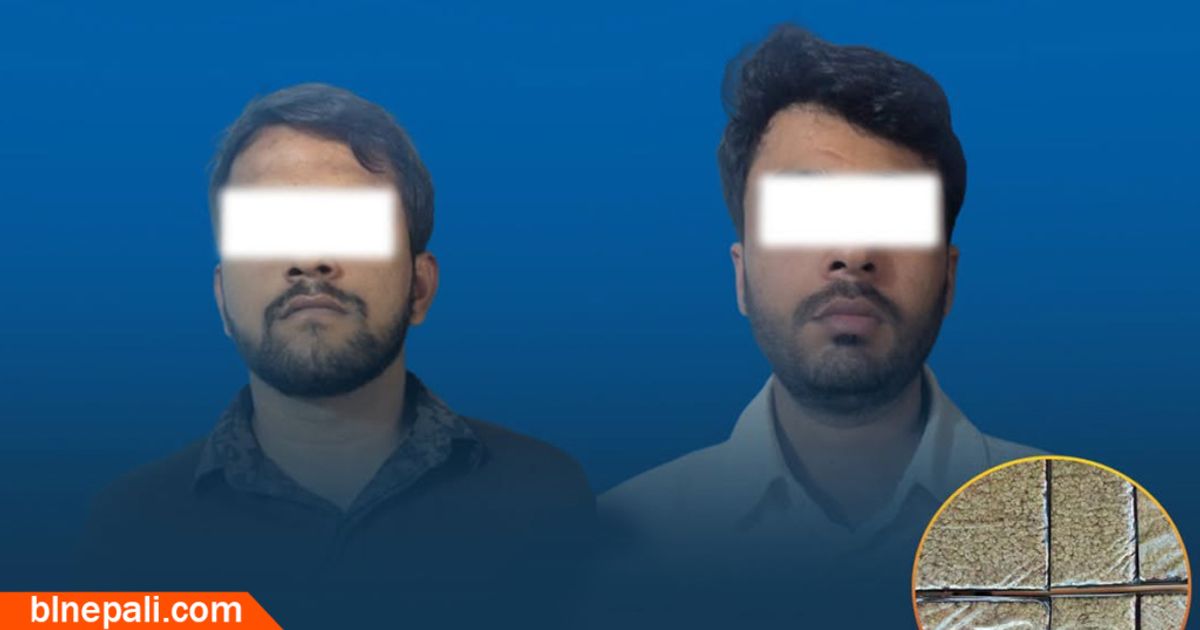 अमेरिकाबाट कुरियरमार्फत नेपालमा गाँजा डेलिभरी, २ भारतीय पक्राउ