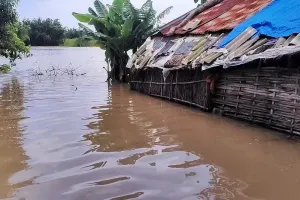 सप्तरीमा बाढी: ५०० घर डुबानमा, दुई हजारभन्दा बढी प्रभावित