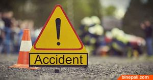 काभ्रेको पाँचखालमा बसको ठक्करबाट मोटरसाइकल चालकको मृत्यु