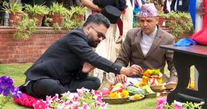 प्रधानमन्त्री बालेन शाह सरकारी निवास प्रवेश