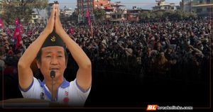 हर्क साम्पाङ भन्छन्, ‘देशलाई लिलाम गर्न लुकेर बसेका मान्छेले सम्झौता गरे’