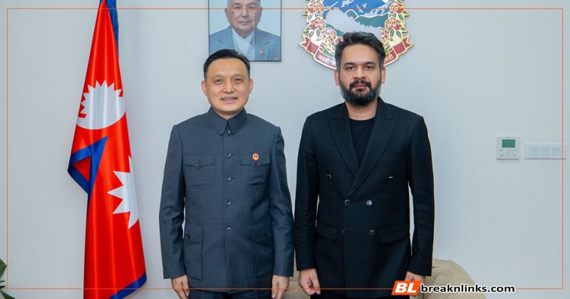 चिनियाँ राजदूतसँग प्रधानमन्त्रीको शिष्टाचार भेटवार्ता
