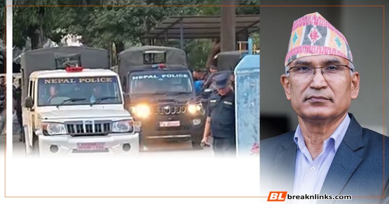 एमाले उपाध्यक्ष विष्णु पौडेल पक्राउ