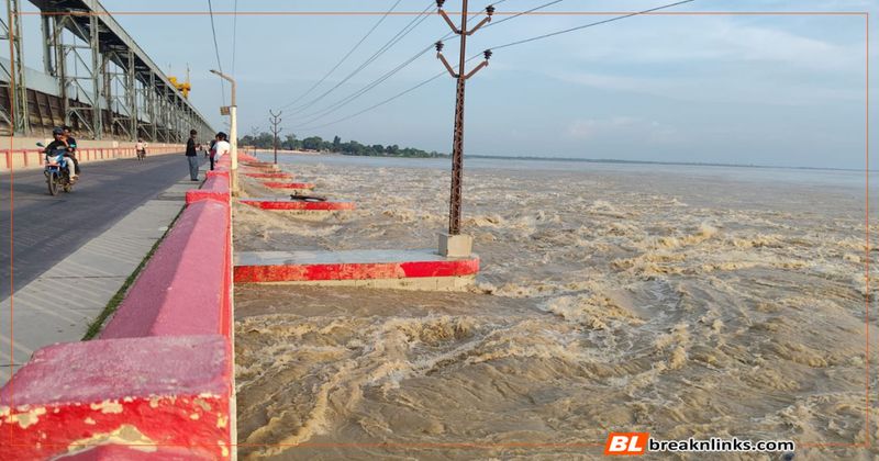 कोशी ब्यारेजमा पानीको बहाव उच्च, २३ ढोका खुला