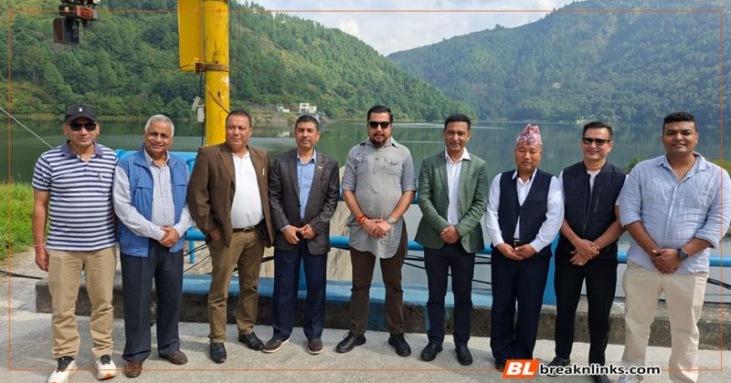 ऊर्जामन्त्री श्रेष्ठद्वारा कुलेखानी जलविद्युत ड्यामको निरीक्षण, जोखिममुक्त रहेको निष्कर्ष