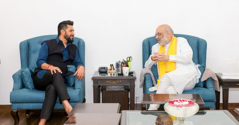 रवि लामिछाने र भारतीय गृहमन्त्रीबीच भेटवार्ता
